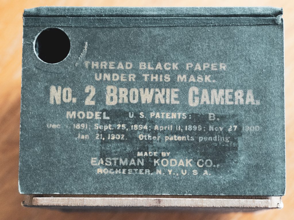 Kodak No.2 Brownie mask