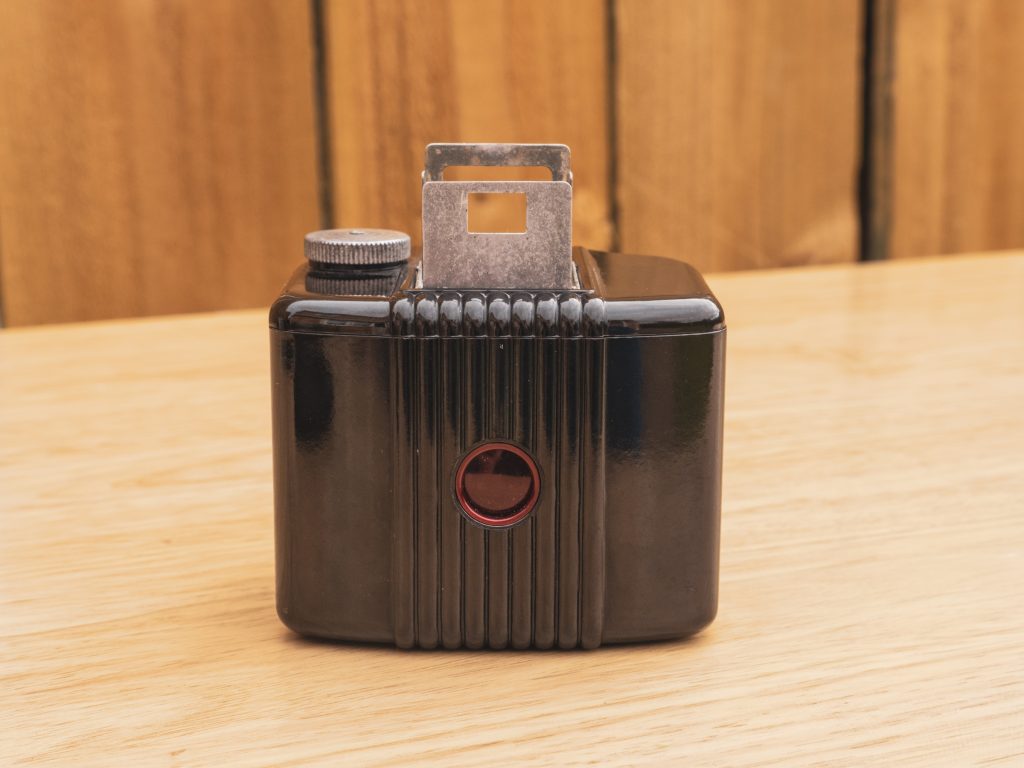 Rear of Kodak Baby Brownie